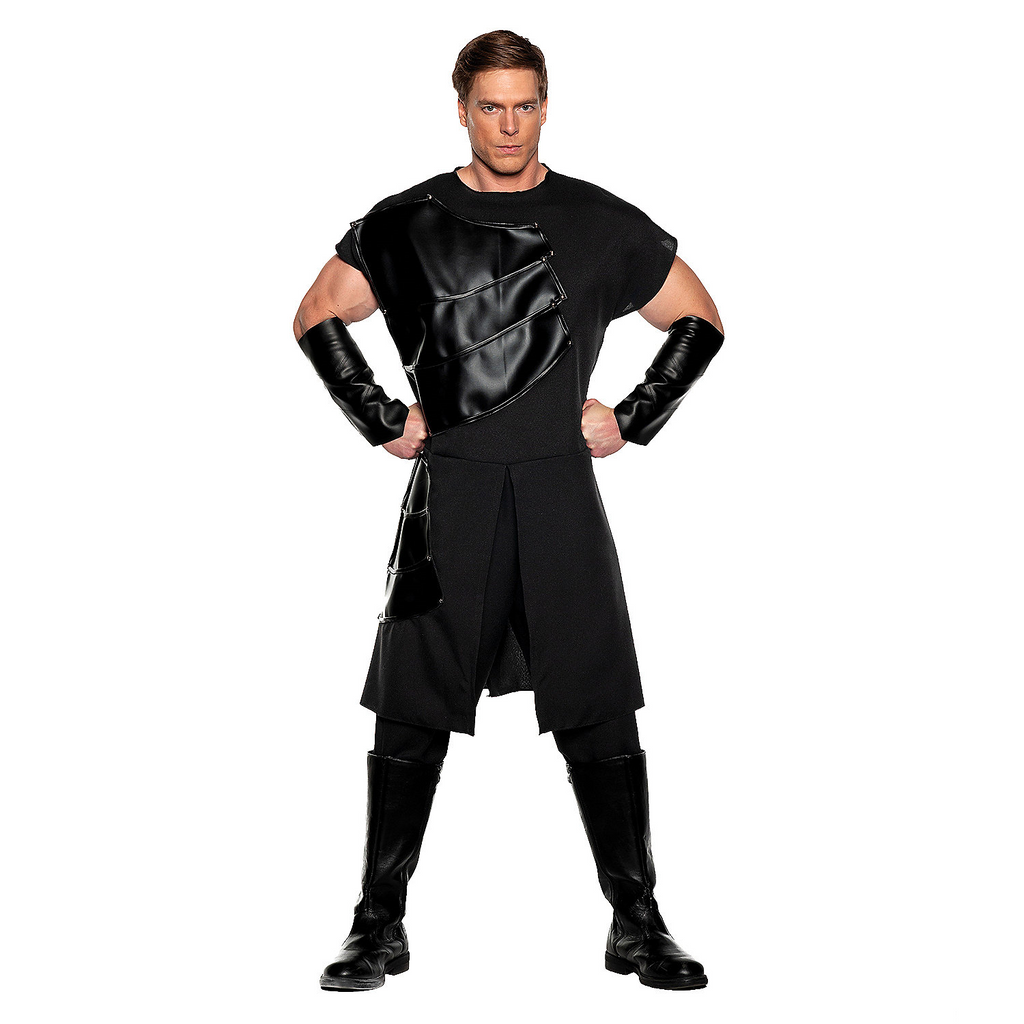 Men's Black Dragon Slayer Costume