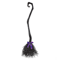 Witch Broom Black Costume Accessory