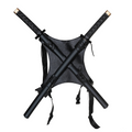 Classic Ninja Backpack with Katanas Costume Accessory