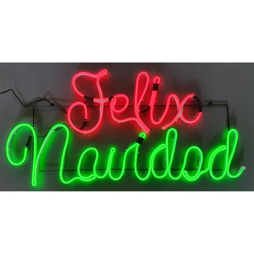 Lighted Feliz Navidad Sign