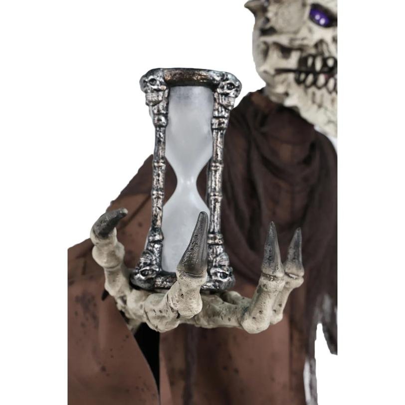 7 Ft. 9" Animated Light-Up The Time Demon Halloween Decoration
