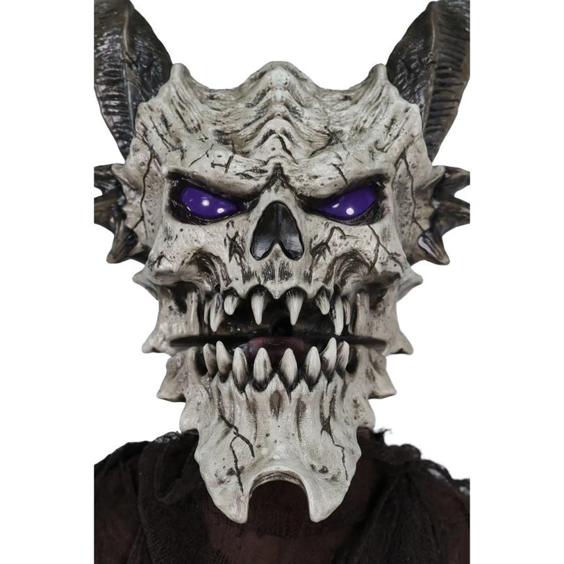 7 Ft. 9" Animated Light-Up The Time Demon Halloween Decoration