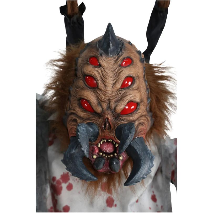 6 Ft. 10" Animated Spider Monster Dr. Fangor Halloween Decoration
