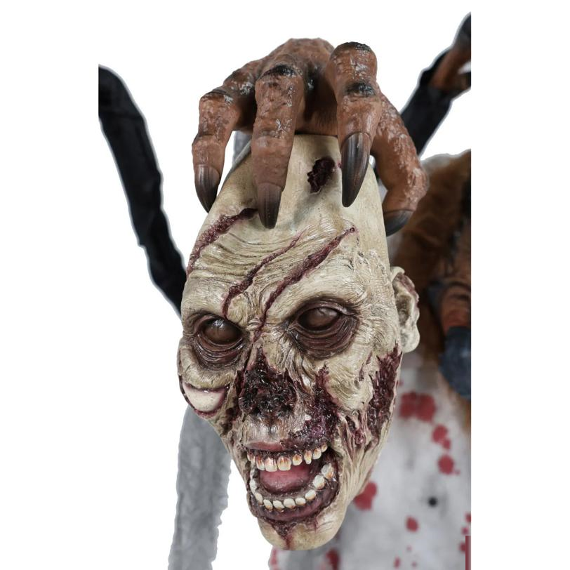 6 Ft. 10" Animated Spider Monster Dr. Fangor Halloween Decoration