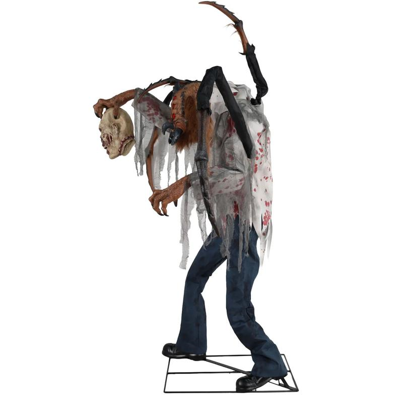 6 Ft. 10" Animated Spider Monster Dr. Fangor Halloween Decoration