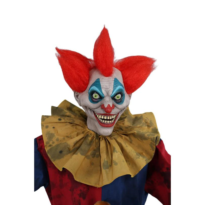 7 Ft. 3" Animated The Axe-Wielding Clown Halloween Decoration