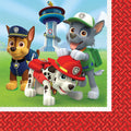 PAW PATROL 1ST LUNCH NAPKINS