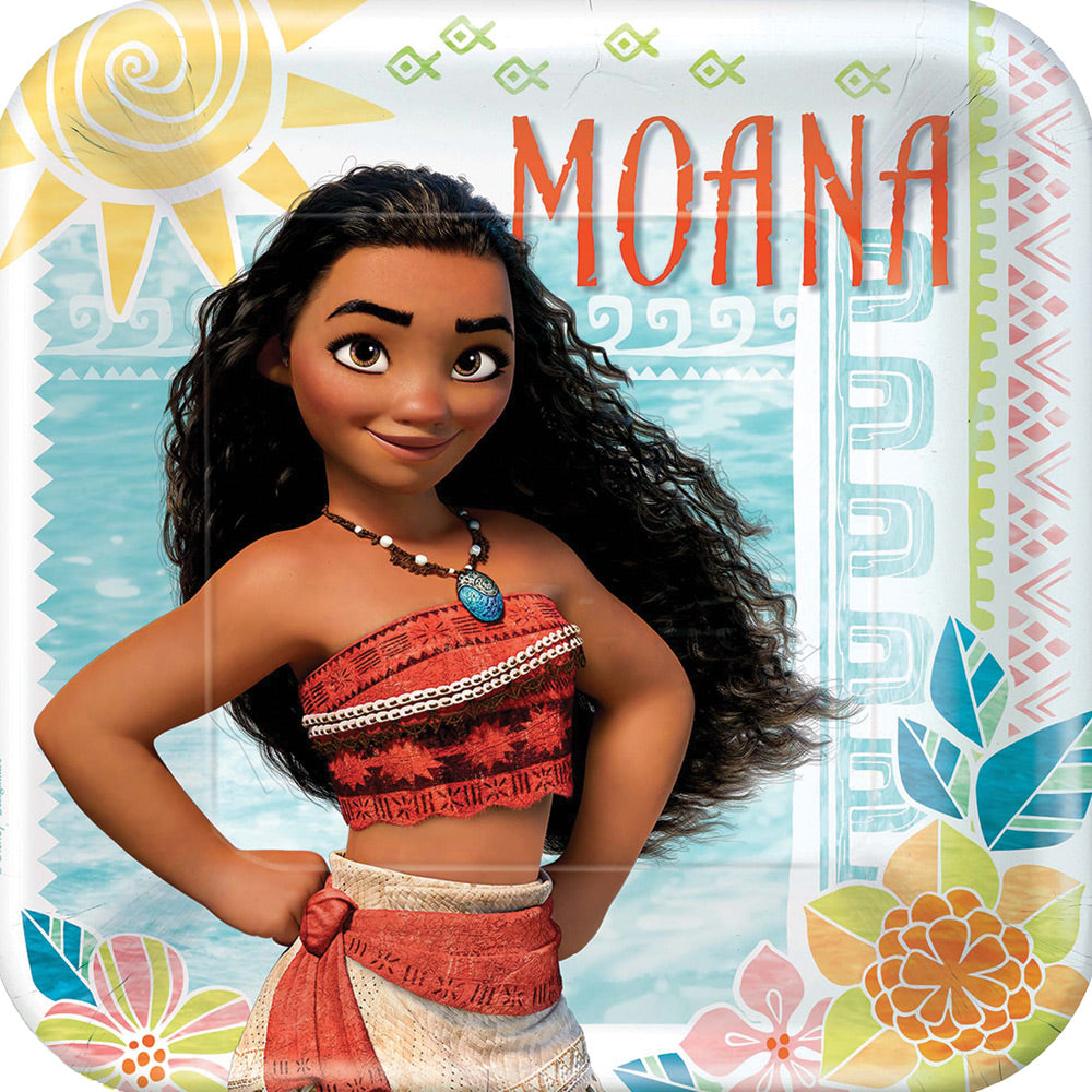 MOANA 1ST SQUARE PLATE 9IN