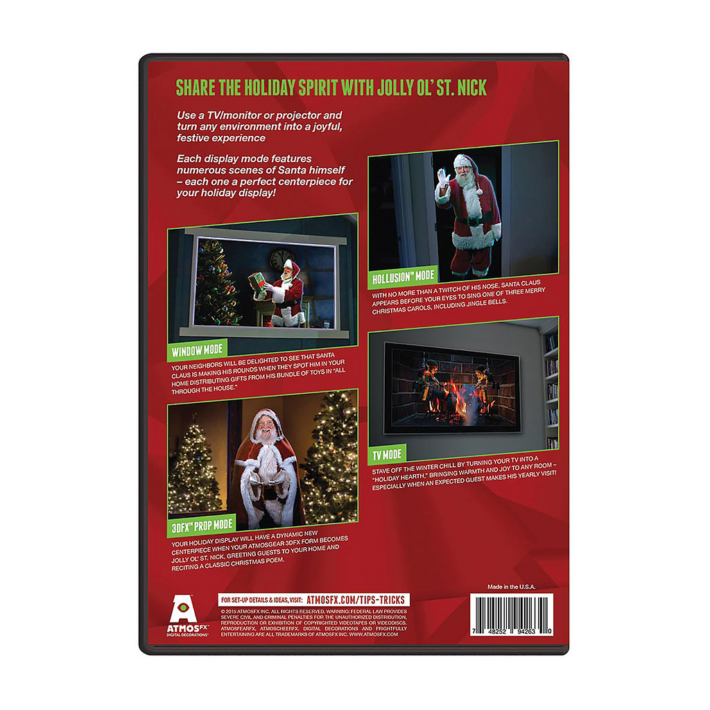 Atmoscheerfx Night Before Christmas DVD