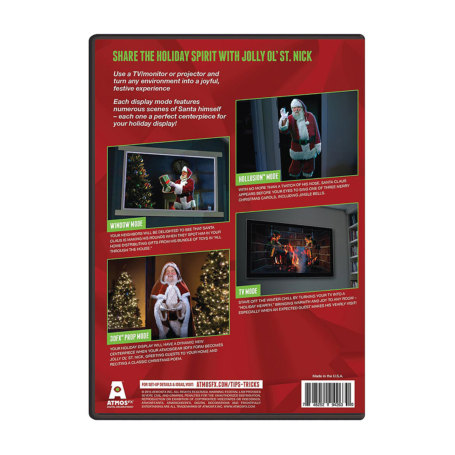 Atmoscheerfx Night Before Christmas DVD
