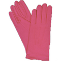 Hot Pink Gloves With Snap