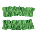 Green Armband Garters Pair