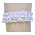 Single White Lace Garter