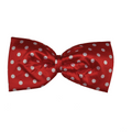 Polka dot Red Jumbo Bow Tie