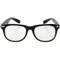 Glasses Blues Black & Clear
