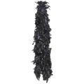 Boa Black Chand With Silver Lurex