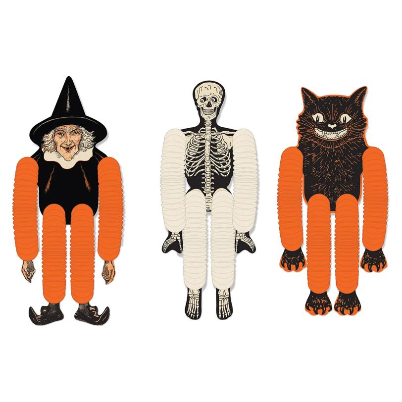 VINTAG HALLOWEEN TISSUE DANCER