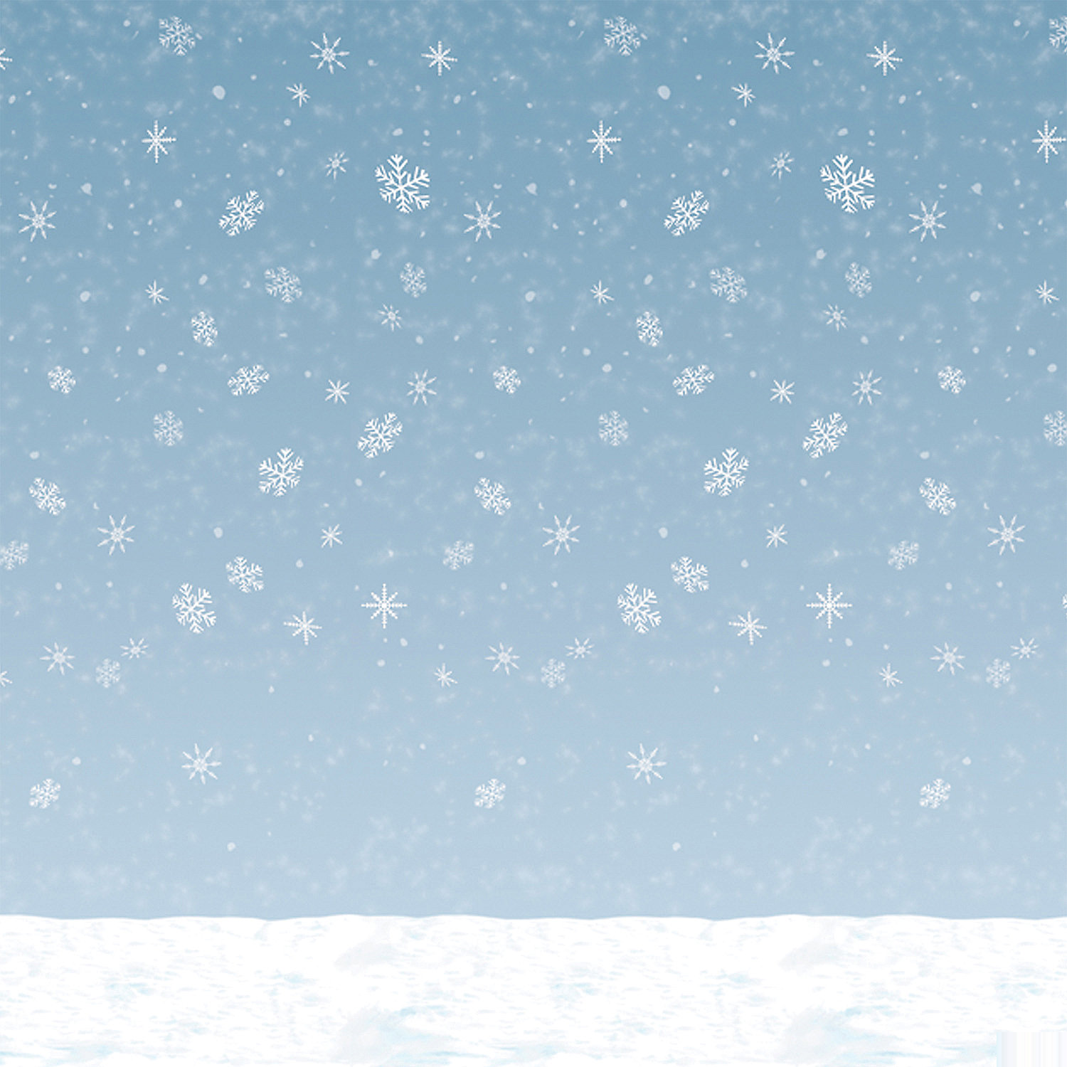 Insta-Theme Winter Sky Backdrop