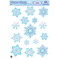 Crystal Snowflake Window Clings
