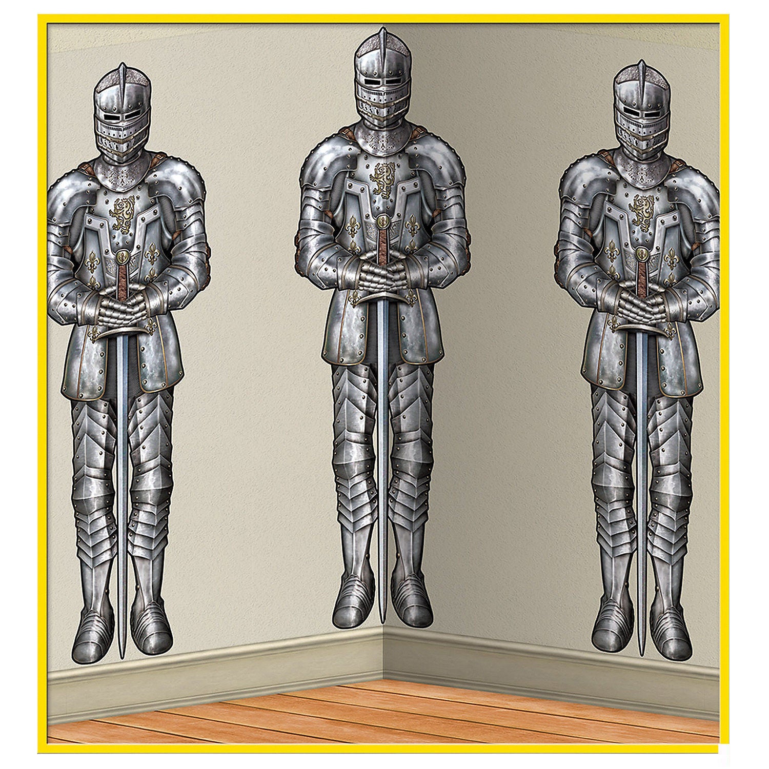 WALL OF KNIGHTS BACKDROP 4X30