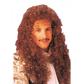 Extra Long Auburn Curly Wig