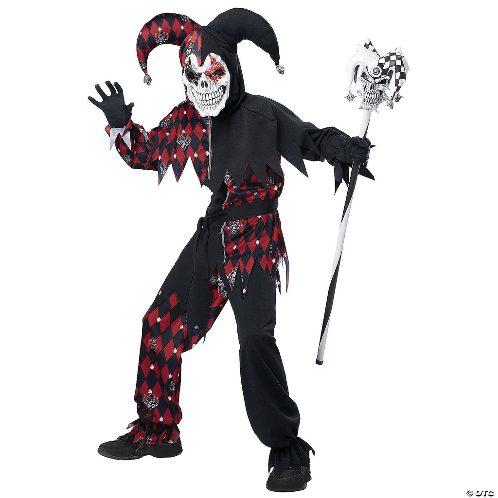 Sinister Jester Child Costume