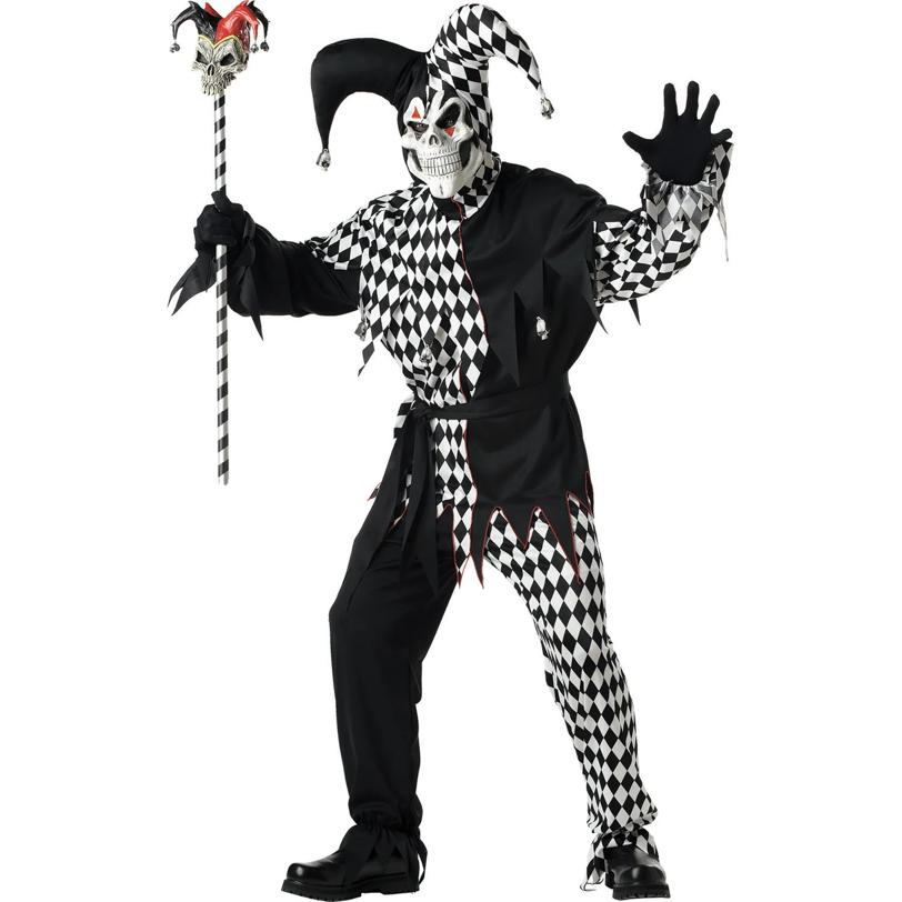 Adult Evil Jester Costume