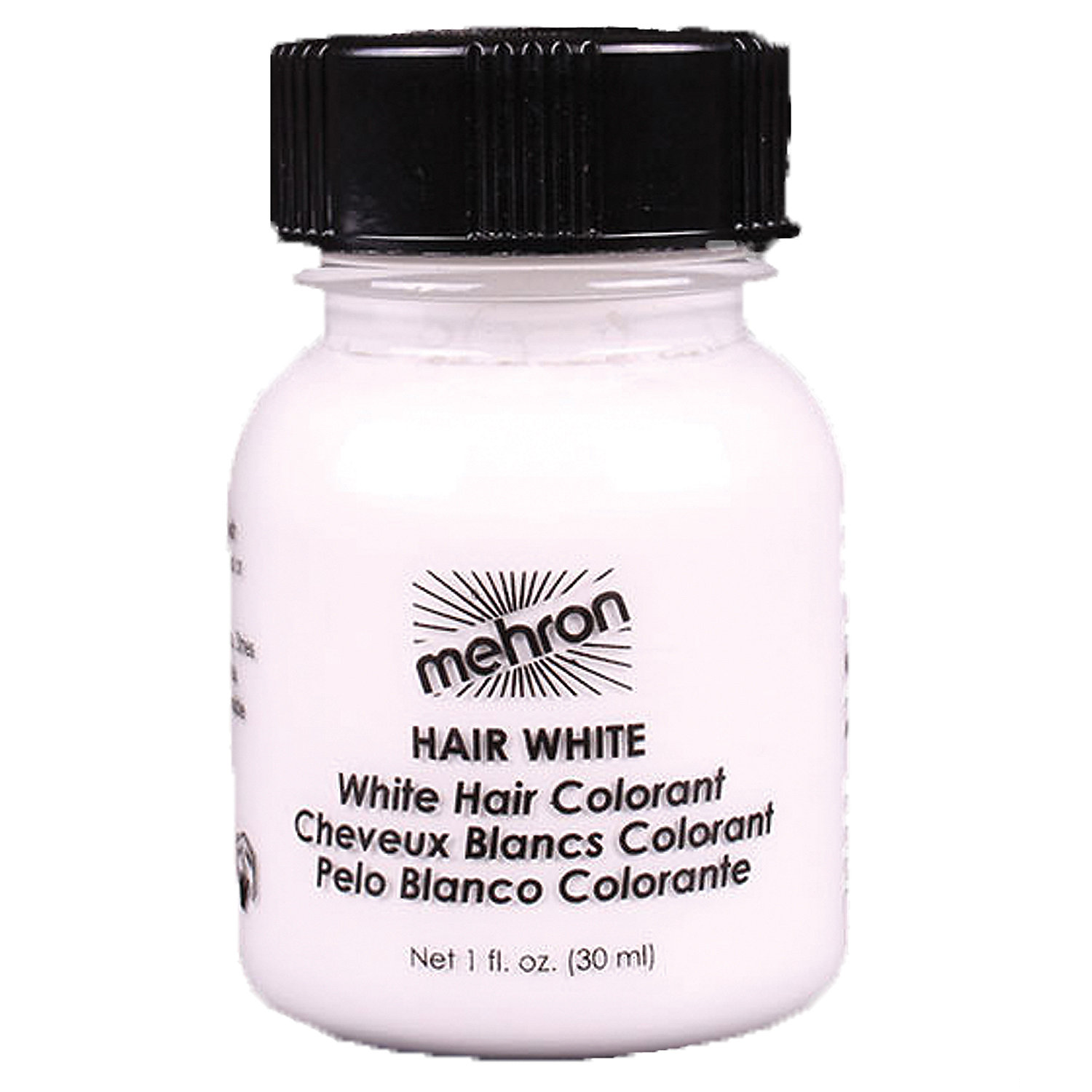 Mehron Hair White 1 oz.
