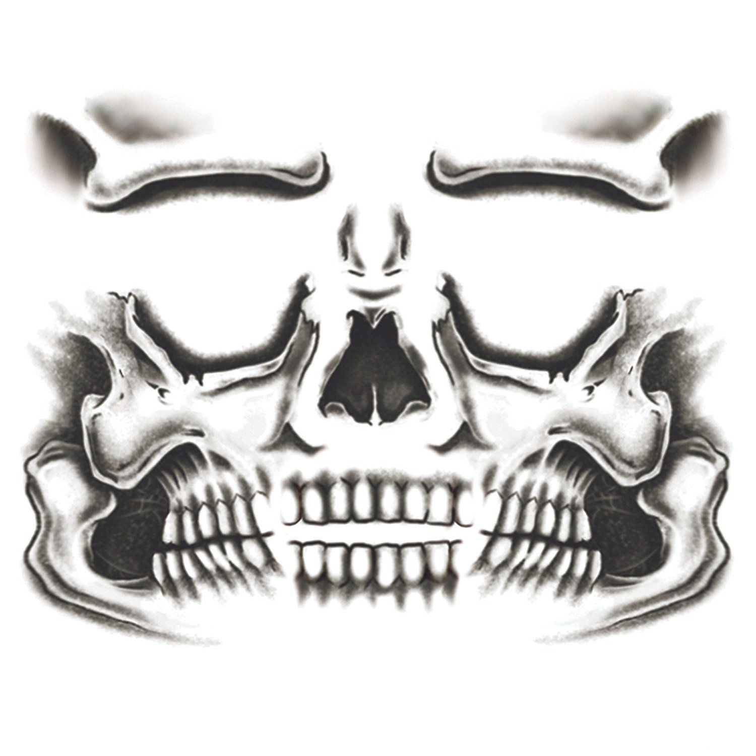 Skull Face Tattoo