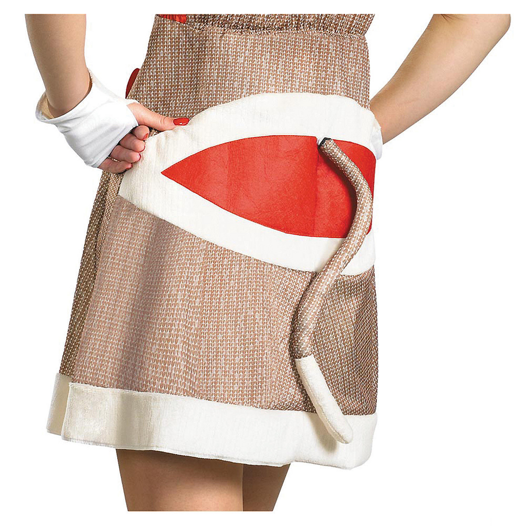 Women's Sock Monkey Costume