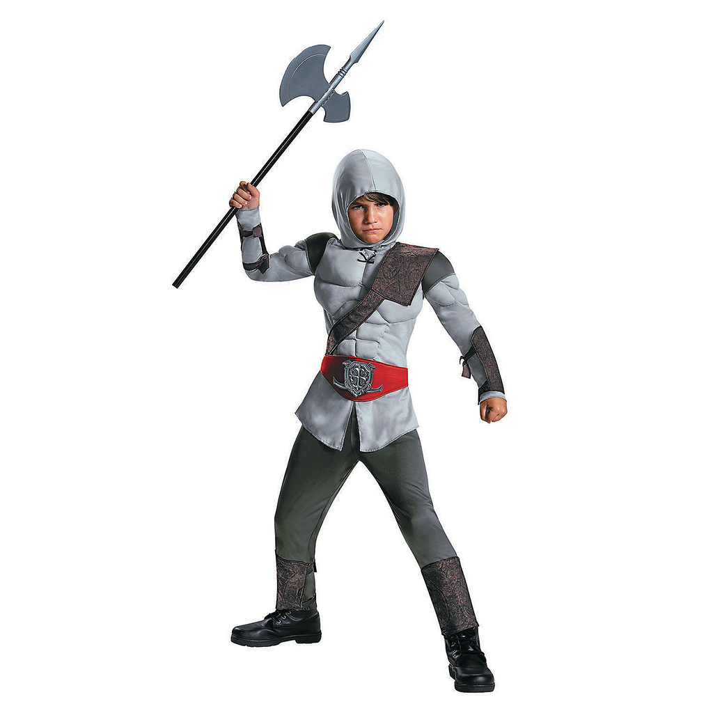 Boy's Assassin Muscle Costume
