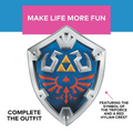 Nintendo The Legend of Zelda Link Shield Costume Accessory- Disguise