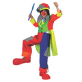 Boy's Spanky Striped Clown Costume