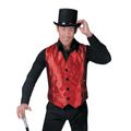 Adult Shiny Red Vest