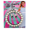 Pearl Necklace and Earrings