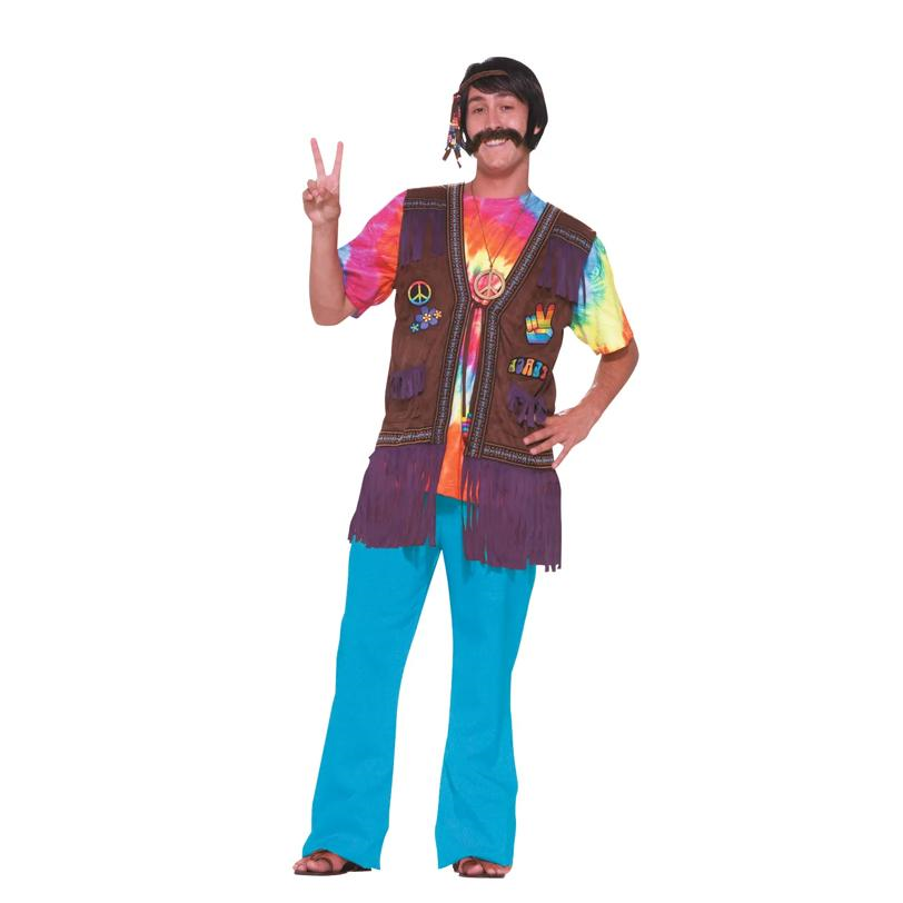 Men's Hippie Peace Vest