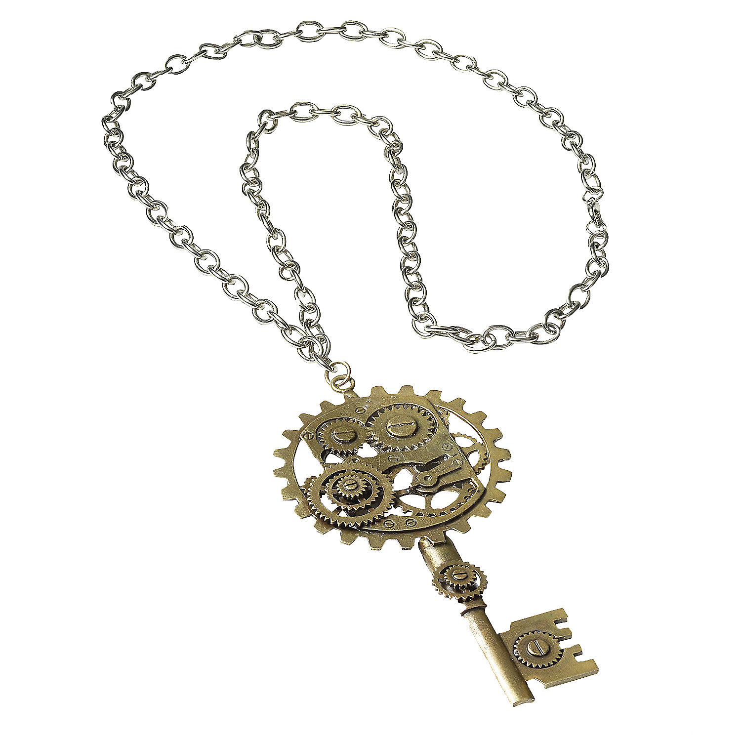 Steampunk Gear Necklace