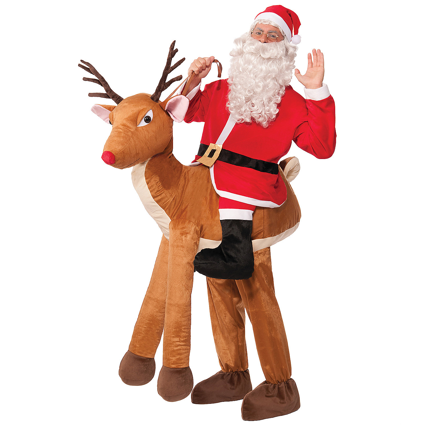 SANTA RIDE A REINDEER COSTUME