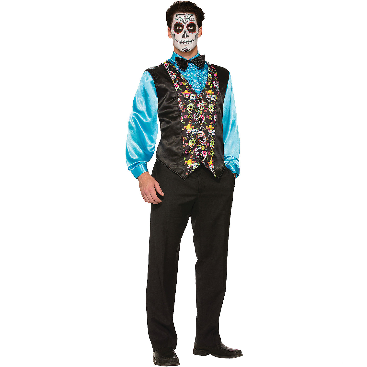 Men's Day Of The Dead Vest
