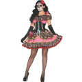 Women's Day Of The Dead Senorita Costume