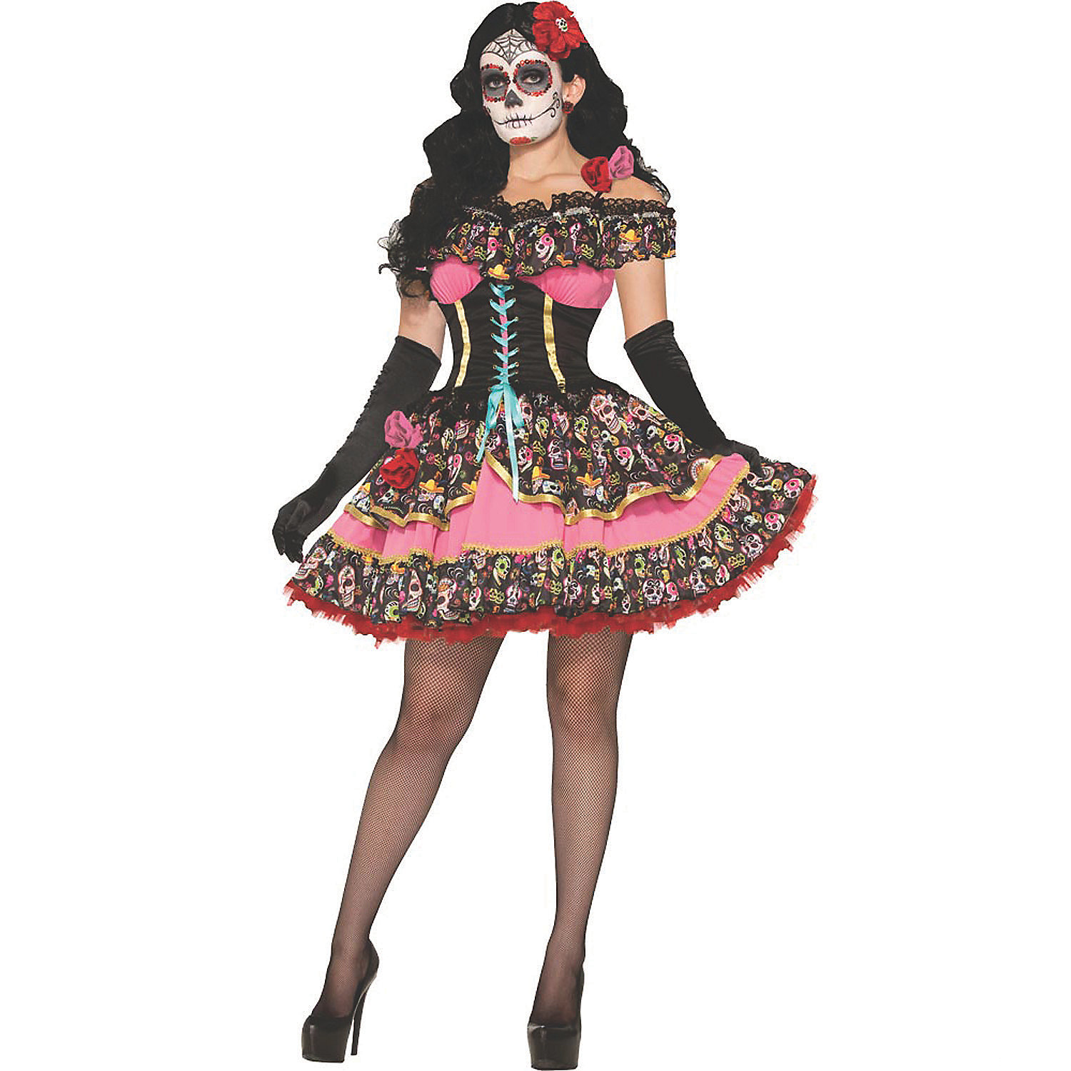 Women's Day Of The Dead Senorita Costume
