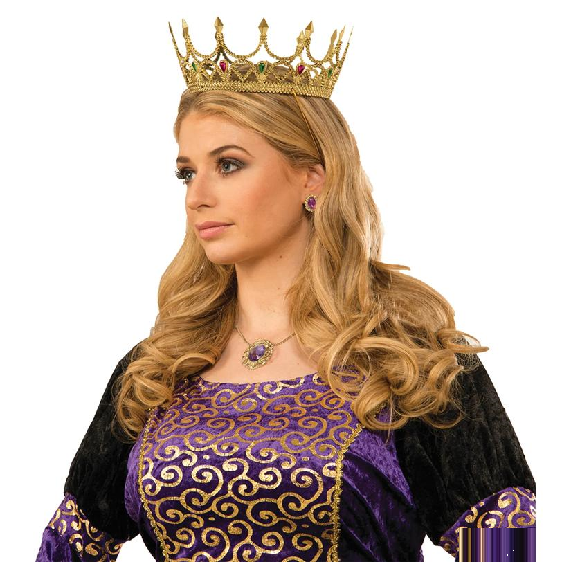 Royal Queen Crown Gold