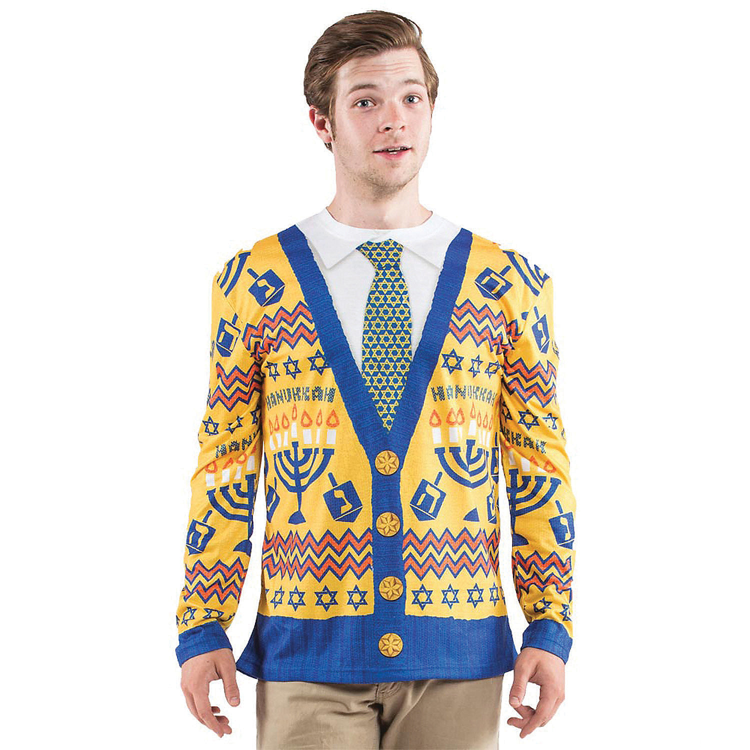 Men's Ugly Hanukkah Sweater