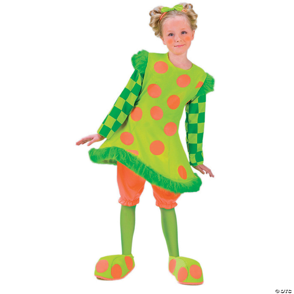 Lolli The Clown Girl's Costume