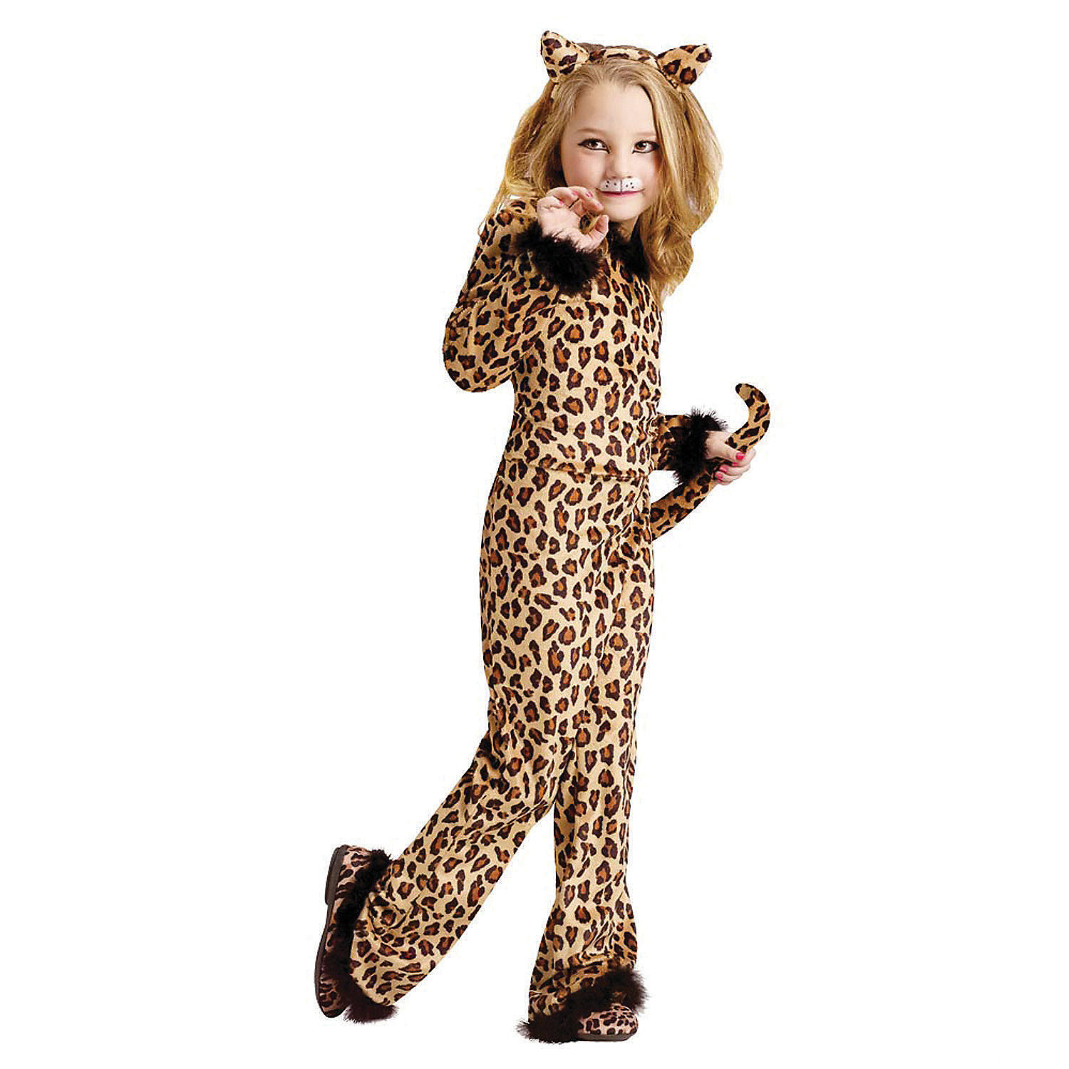 Girl's Leopard Costume