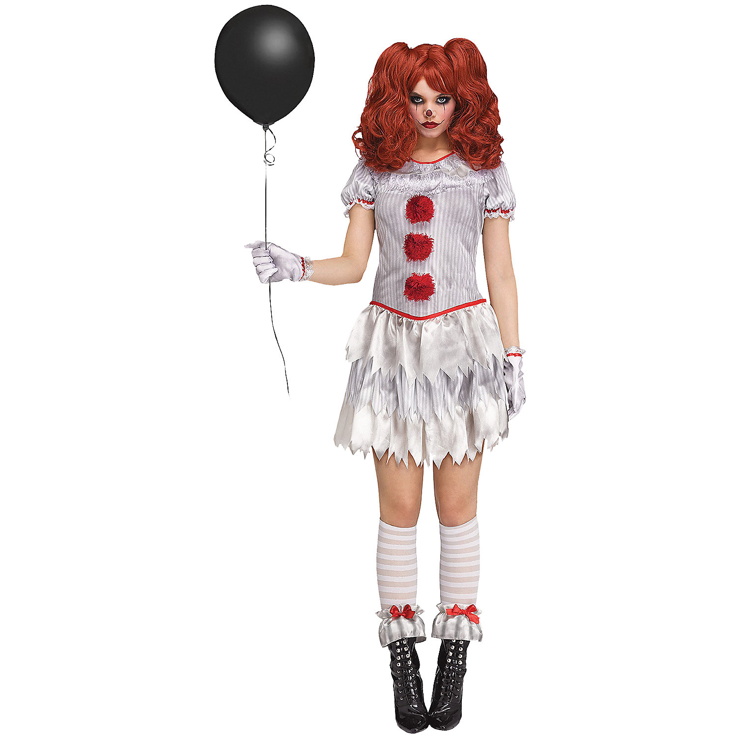 Carnevil Clown Adlt Female Costume