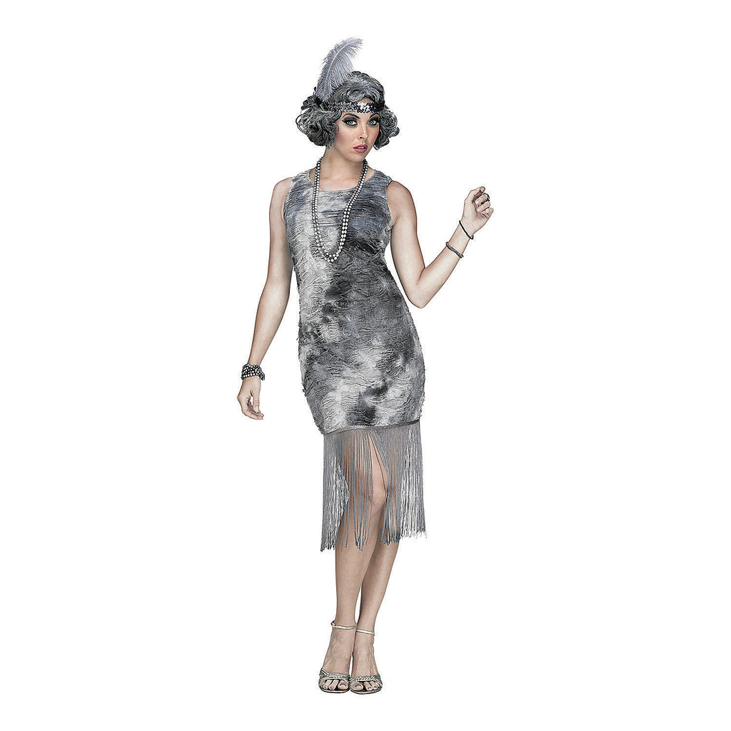 Women's Ghostly Flapper Costume