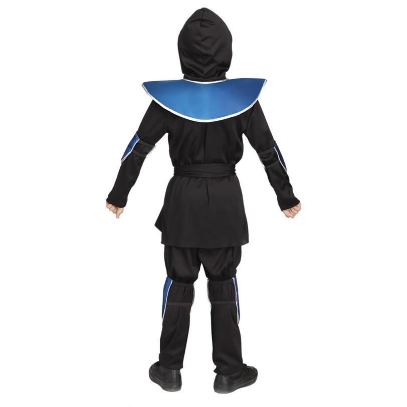 Raven Ninja Blue Childrome Child Costume