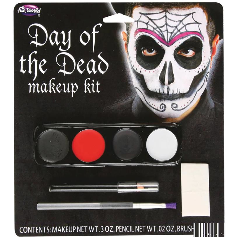 Day Of The Dead Makeup Kits Male