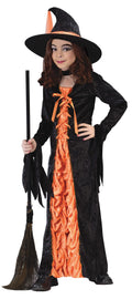 Witch Mystic Orange Child Costume